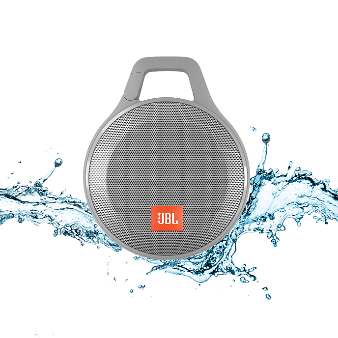Портативная колонка JBL Clip Plus Grey - рис.0