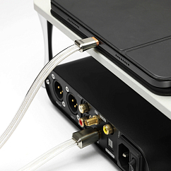 Кабель ddHiFi TC19BC silver USB-C - USB-B 95cm
