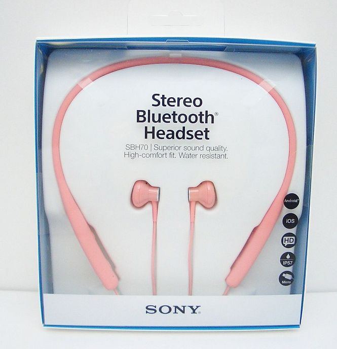 Беспроводные наушники Sony SBH70 Pink - рис.3