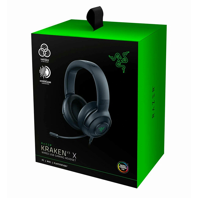 Игровая гарнитура Razer Kraken V3 X Black - рис.7