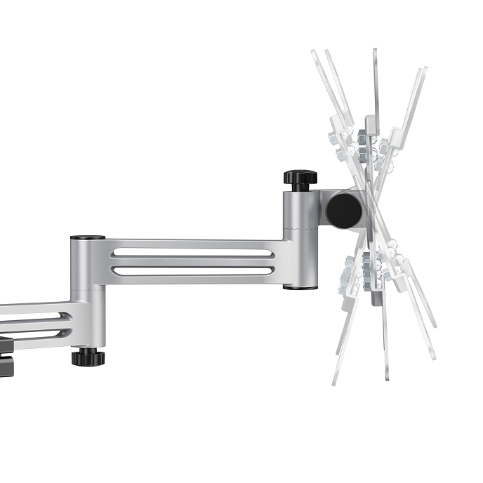 Кронштейн для монитора Uniteki FM386AUTO Silver - рис.3