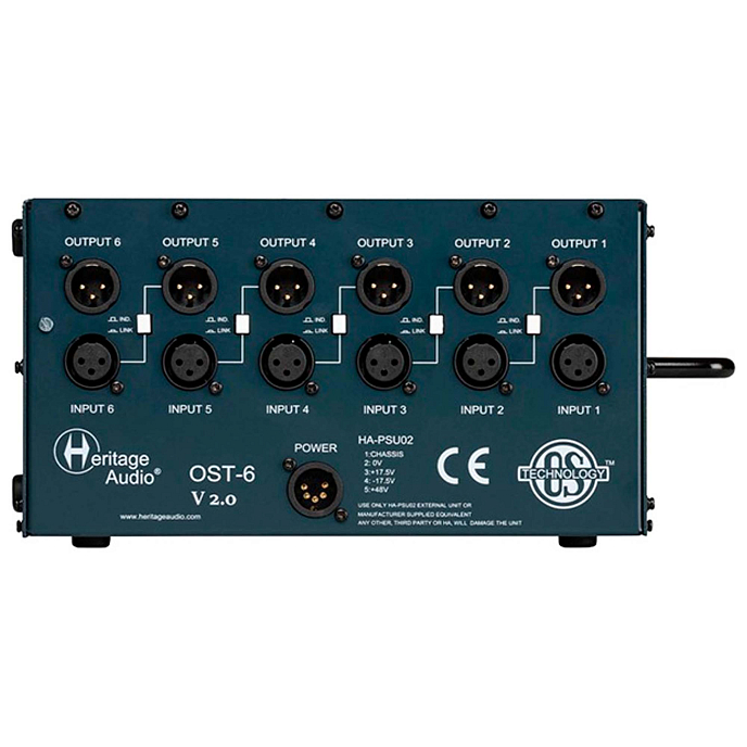 Шасси для модулей 500-й серии Heritage Audio OST-6 V2 Black - рис.2