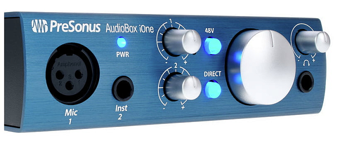 Внешняя звуковая карта presonus audiobox usb 96 25th