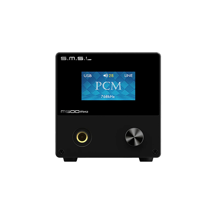 Усилитель-ЦАП для наушников SMSL M500 MKII Black - рис.0