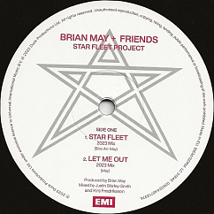 Виниловая пластинка Brian May + Friends – Star Fleet Project LP