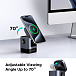 Зарядное устройство UGREEN W709 UNO 2-in-1 Robot Magnetic 20W for iPhone/AirPods Grey - рис.4