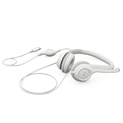 Гарнитура Logitech Headset H390 USB White
