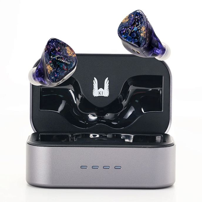 Беспроводные наушники Kinera Verdandi Wireless (with cable) Luminous Purple - рис.0