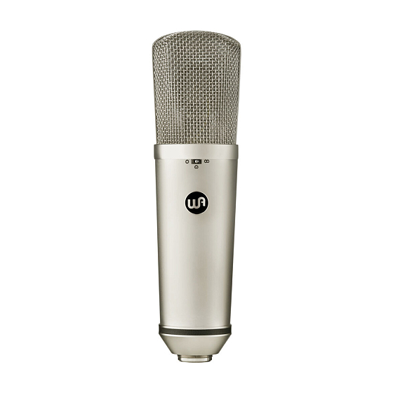 Студийный микрофон Warm Audio WA-87 R2 Silver Gold - рис.0