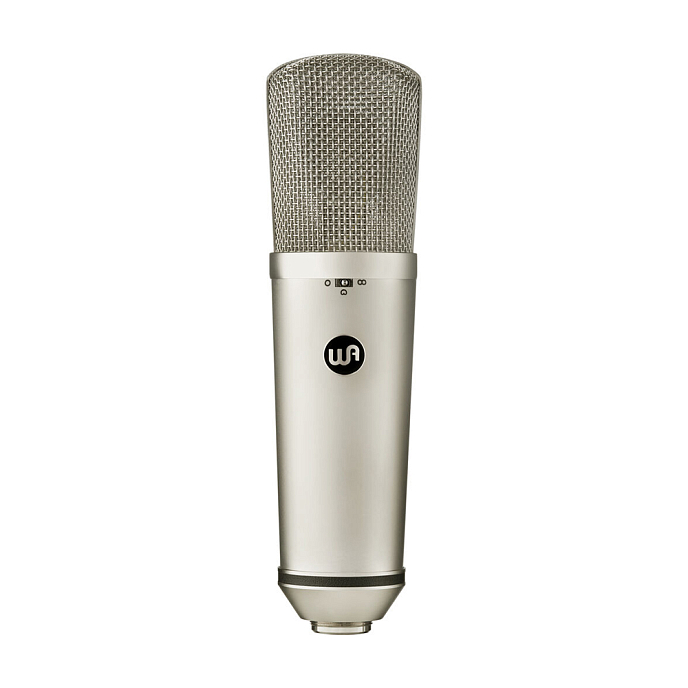 Микрофон студийный Warm Audio WA-87 R2 Silver Gold - рис.0