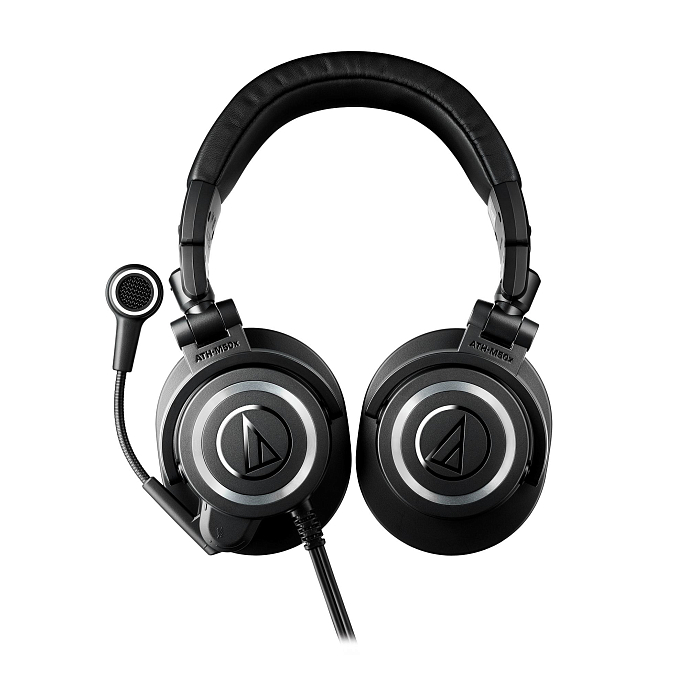 Игровая гарнитура Audio-Technica ATH-M50xSTS-USB Black - рис.2