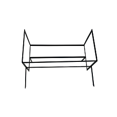 Подставка для пластинок MJI Audio Vinyl Records Holder R25H