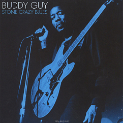 Пластинка GUY BUDDY STONE CRAZY BLUES coloured blue LP