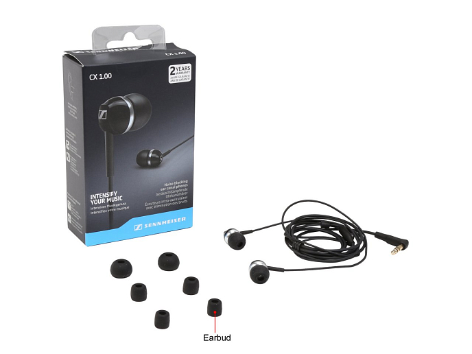 Наушники Sennheiser CX 1.00 Black - рис.4