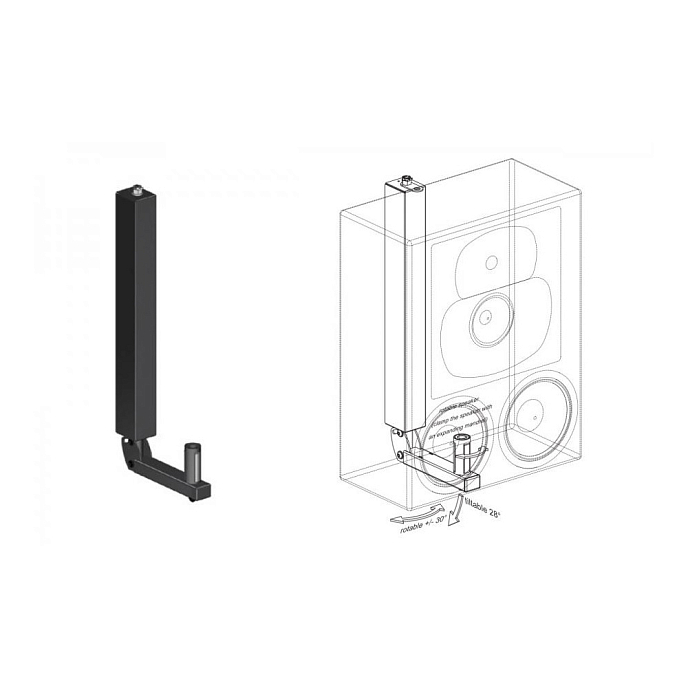 Держатели Genelec 1038-437B - рис.1