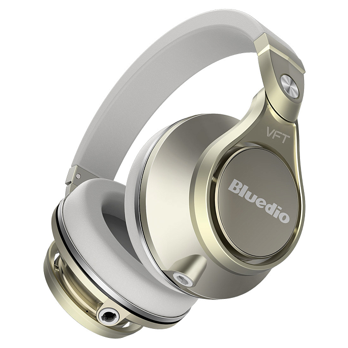 Беспроводные наушники Bluedio Ufo Plus Gold - рис.0