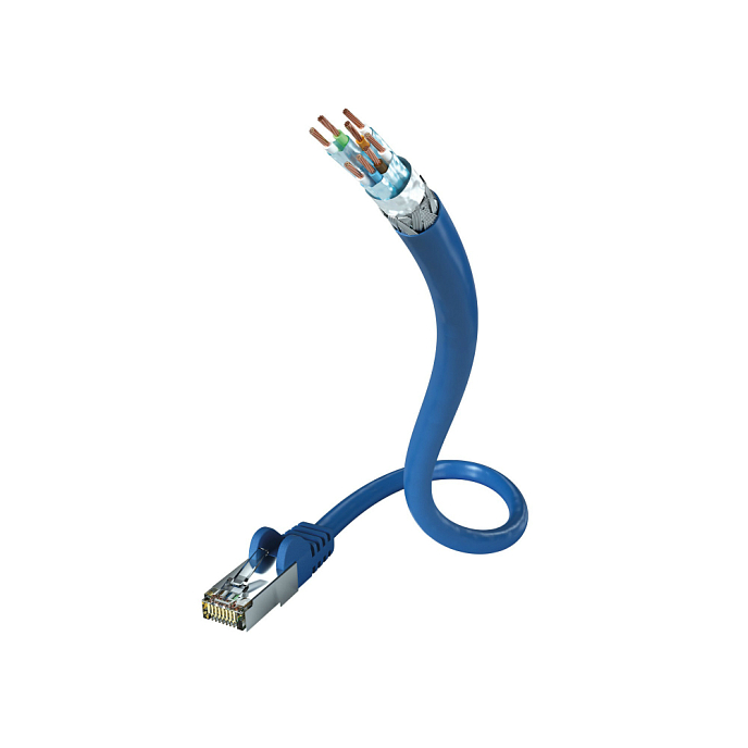 Кабель Inakustik Profi CAT7 Ethernet Cable 2m - рис.0