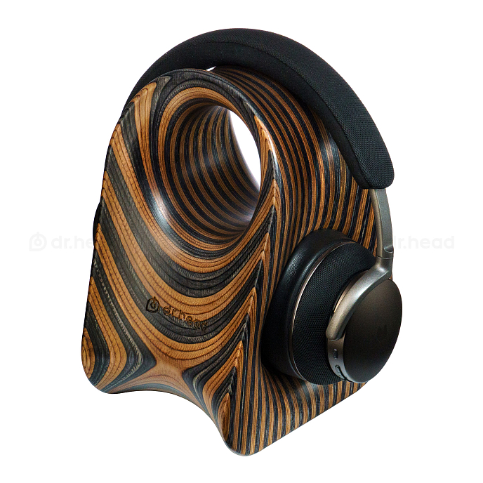 Подставка для наушников Dr.Head Under Wood Тайфун 1 Black / Brown - рис.2