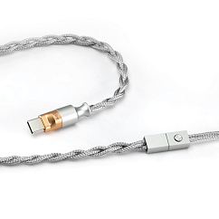 Наушники внутриканальные ddHiFi E13P Memory USB-C Silver