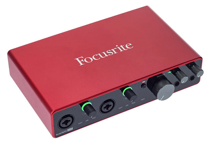 Внешняя звуковая карта focusrite scarlett 2i2 3rd gen