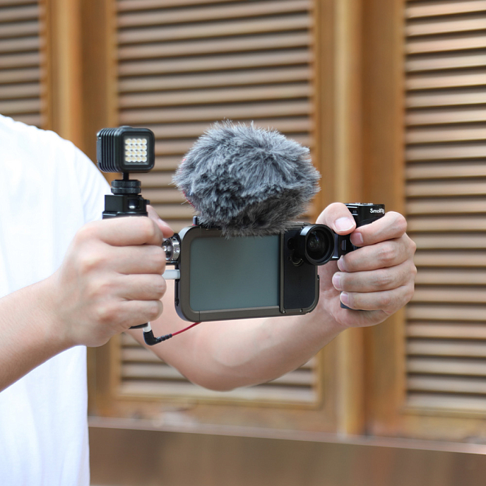 Держатель для телефона SmallRig 2772 Lightweight Side Handle Black - рис.12