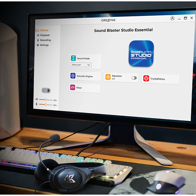 Игровая гарнитура Creative Sound Blaster Blaze V2 Black - рис.10