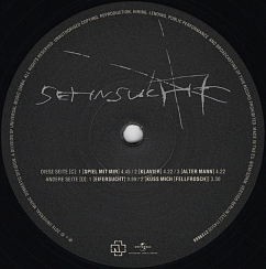 Виниловая пластинка Rammstein Sehnsucht - 2LP
