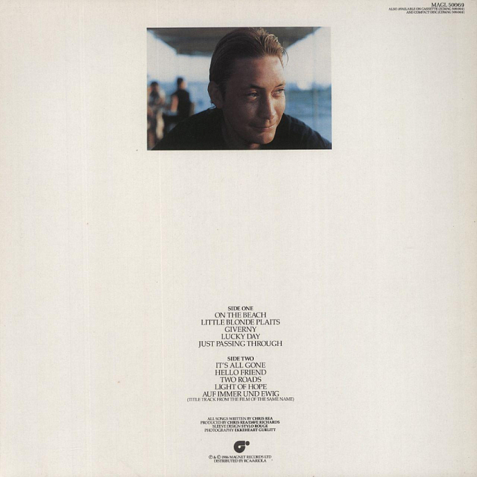 Виниловая пластинка Chris Rea - On The Beach (coloured) LP - рис.1