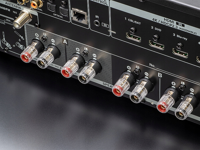 Ресивер Denon DRA800HBKE2 Black - рис.4