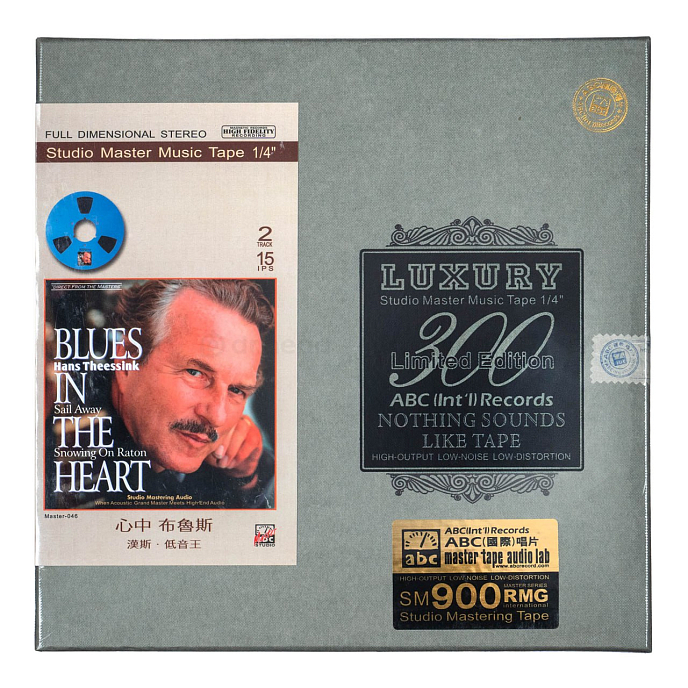 Магнитная лента Hans Theessink - Blues in the heart - 38/2 магнитная лента - рис.0