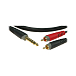 Кабель KLOTZ AY3-0100 6.3mm - 2RCA 1m - рис.1 Кабель KLOTZ AY3-0100 6.3mm - 2RCA 1m - рис.1