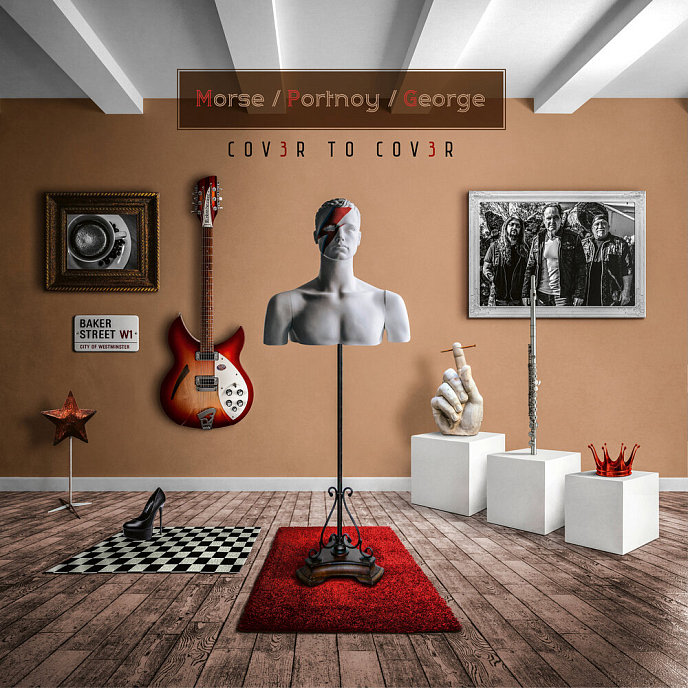 Виниловая пластинка Morse, Portnoy, George ‎– Cov3r To Cov3r LP - рис.0