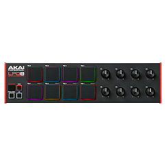MIDI-контроллер AKAI PRO LPD8 MK2 Black Red