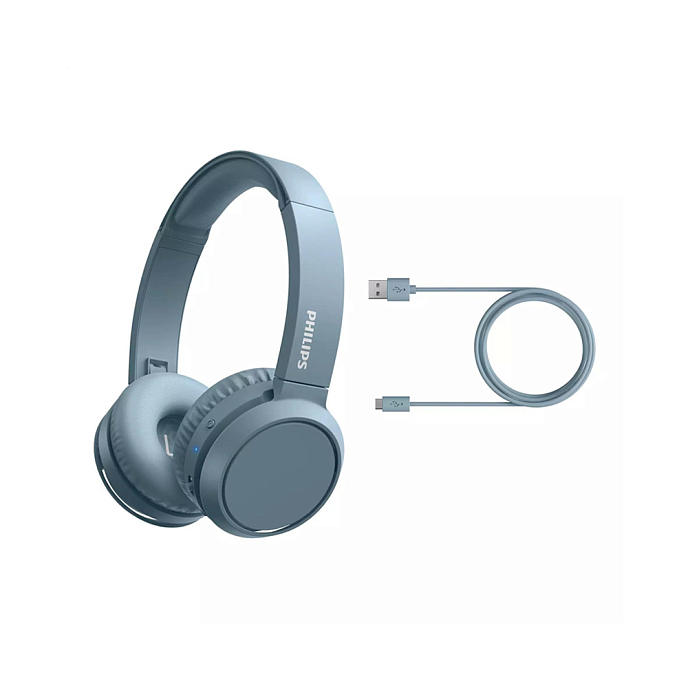 Беспроводные наушники Philips TAH4205BL/00 Blue - рис.1