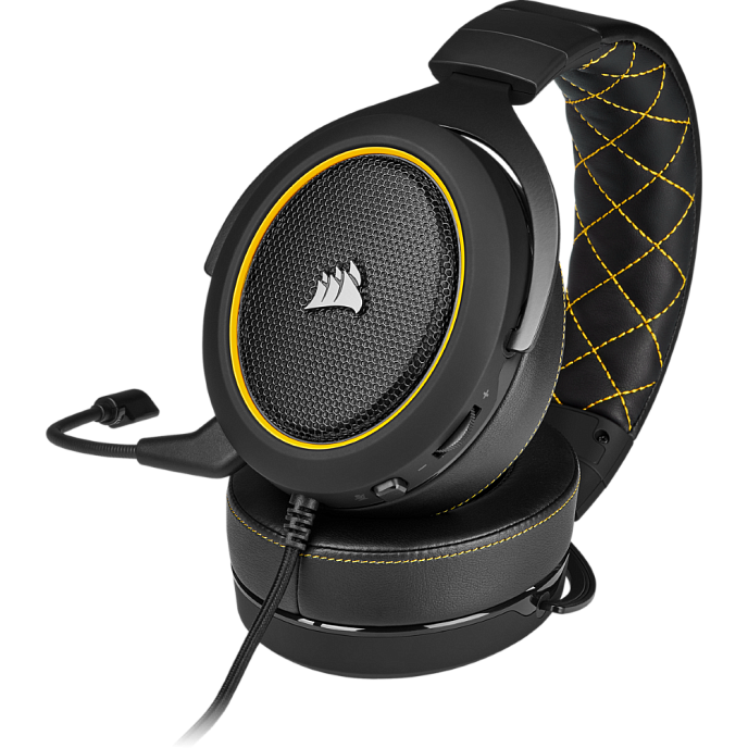Игровая гарнитура Corsair Gaming HS60 Surround Yellow - рис.7