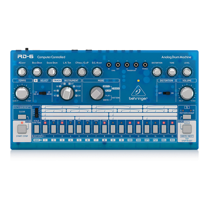Синтезатор Behringer RD-6-BB Baby Blue - рис.0