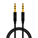 Кабель Xiaomi AUX 3.5mm ZMI Audio Cable Black 1m - рис.0 Кабель Xiaomi AUX 3.5mm ZMI Audio Cable Black 1m - рис.0