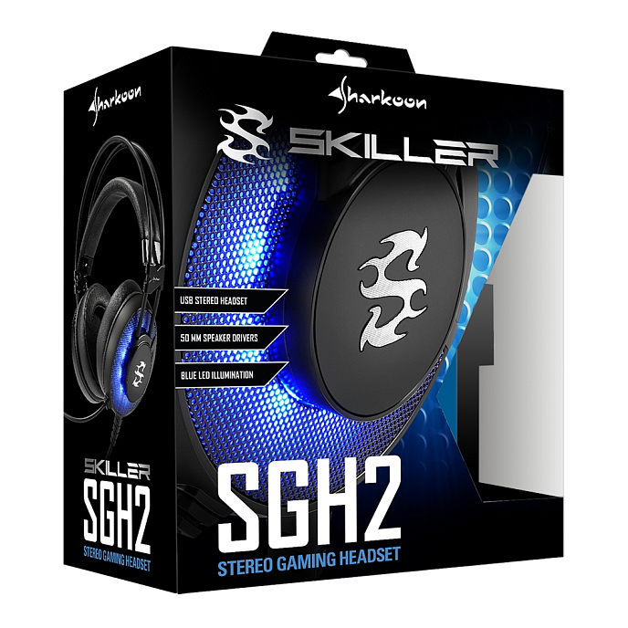Игровая гарнитура Sharkoon Skiller SGH2 Black - рис.3