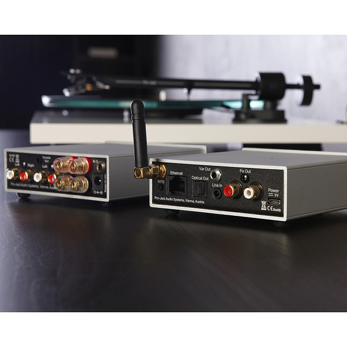 Проигрыватель винила Pro-Ject Stream + Vinyl White - рис.4