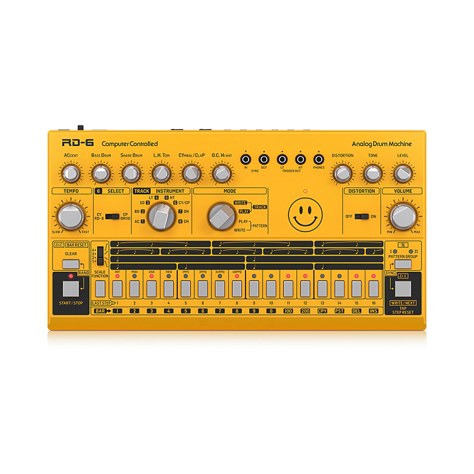 Синтезатор Behringer RD-6-AM Yellow - рис.0