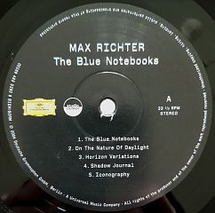 Виниловая пластинка Max Richter - The Blue Notebooks - 2LP