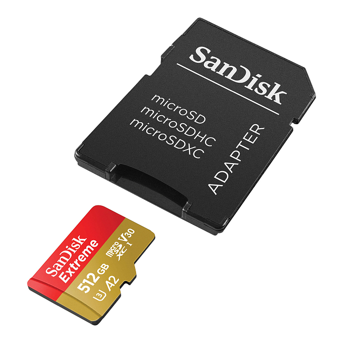 Карта памяти SanDisk Extreme microSDXC Adaptor 512 GB - рис.3