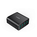 - рис.1 Сетевое зарядное устройство Aukey Wall Charger PA-U48 Black - рис.1