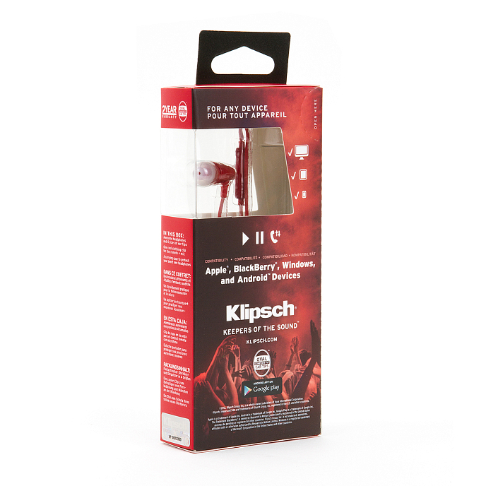 Наушники Klipsch S3M Red - рис.6
