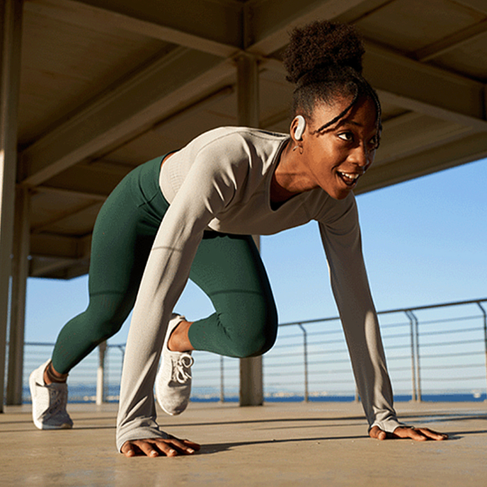 Беспроводные наушники JBL Endurance Peak 3 White - рис.5