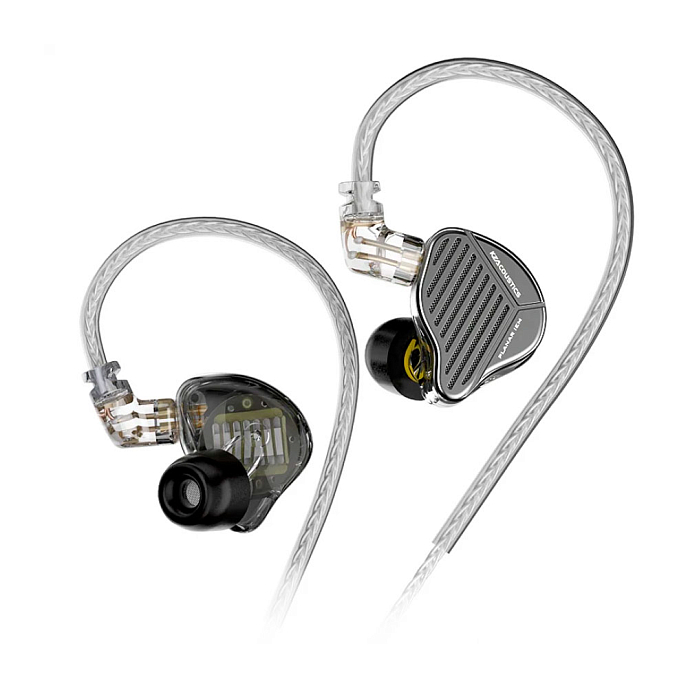 Наушники внутриканальные KZ PR1 Pro without Mic Black - рис.1