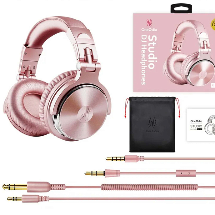 Наушники полноразмерные OneOdio Studio Pro 10 Rose Gold - рис.5