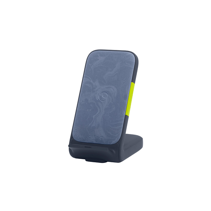 Беспроводная зарядка InfinityLab InstantStation Wireless Stand Blue - рис.0