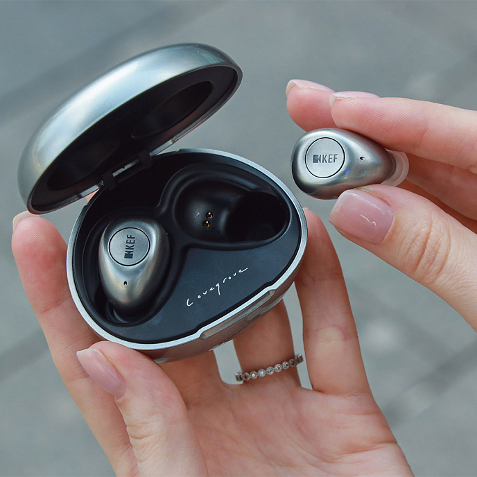 Беспроводные наушники KEF Mu3 Silver Grey - рис.23