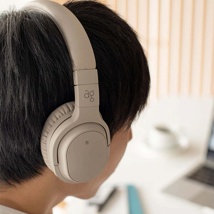 Беспроводные наушники AG WHP01K (Japanese Packaging) Cream - рис.4